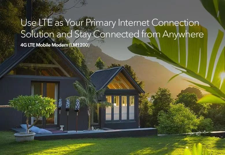 4G LTE Modem (LM1200) - NETGEAR 4G LTE Modem - White - Image 4 of 4