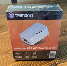 TRENDnet TPL-308E2K/A Powerline 200 AV Nano Adapter Kit