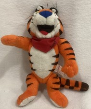 Kellogg s Tony The Tiger Frosted Flakes Cereal Plush 1997 Stuffed Animal Toy 8