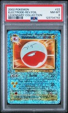 2002 POKEMON LEGENDARY COLLECTION #22 ELECTRODE-REVERSE FOIL PSA 8 on eBay