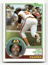 Tony Gwynn 1983 Topps #482 Rookie San Diego Padres RC