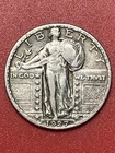 1927 P Standing Liberty Silver Quarter Dollar, VF.