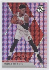 2019-20 Panini Mosaic Purple Prizm 7/49 Hassan Whiteside #55 2r8