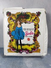 Vintage 1968 Barbie Doll Case Mattel The World Of Barbie No 1002 White Vinyl