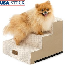 Pet Steps Dogs Non-Slip Foam Stairs Waterproof Cover Easy Clean Joint Support US