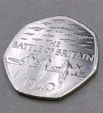 2015 - 75th Anniversary of the Battle of Britain-50P Fifty Pence Circulated(C72)