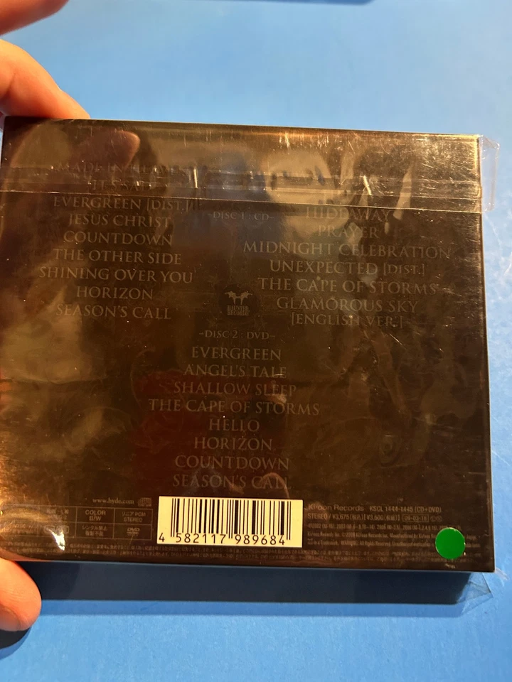 HYDE CD HYDE Limited Edition with DVD jrock japan soundtrack Foto 3 de 3