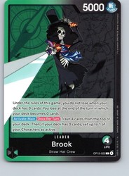 Brook OP15-022 Adventure on Kami's Island Leader One Piece TCG