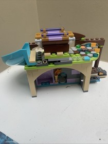 Lego Elves Precious Crystal Mine- Built w/ Instructions missing characters.