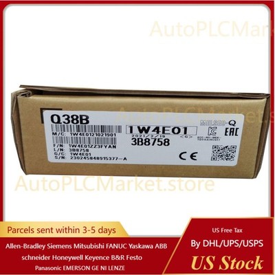 Q38B New Sealed Mitsubishi Basic base unit Power PLC MODULE Q38B