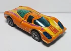 Vintage Hot Wheels Flying Colors Redline #6972 Porsche P-917 w/Black HK Base