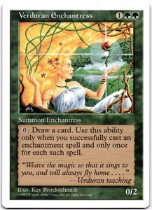 Verduran Enchantress - Fifth Edition