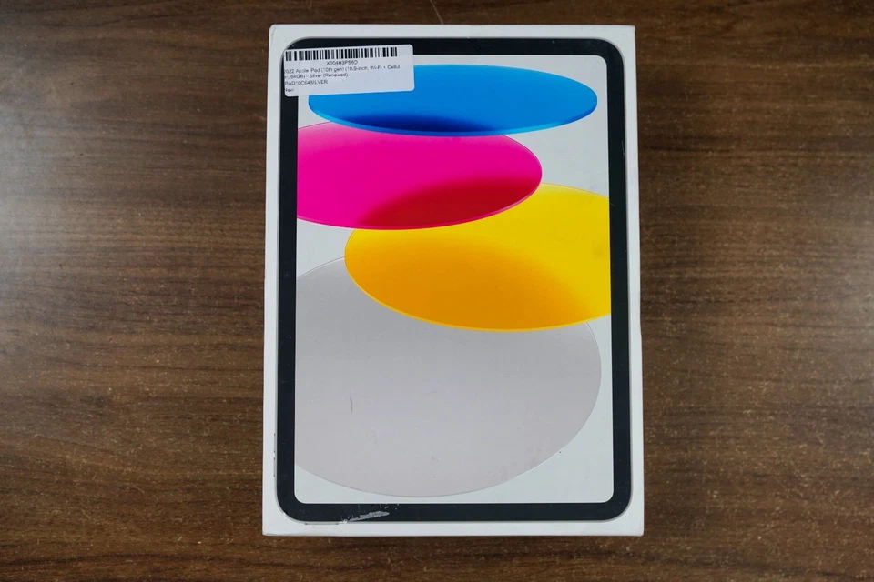 Apple iPad 10.9" 64GB w/ Wi-Fi + Cellular (10th Generation) - Silver