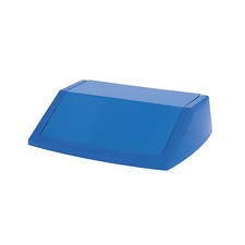 Image of Addis 60 Litre Fliptop Bin Lid Blue 512570 - 512570