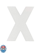 12 Inch Smooth Foam Letters - Great for Arts and Craft and DIY X 