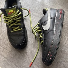 Nike Air Force 1 Low GS 'Black Asparagus' DC2095-001 SIZE 5Y used