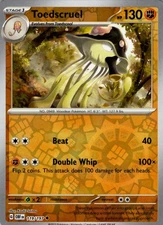 Toedscruel 119/197 SV03: Obsidian Flames Reverse Holo