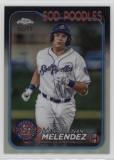 2024 Topps Pro Debut Chrome Refractor 6/99 Ivan Melendez #PDC-22 1ng7