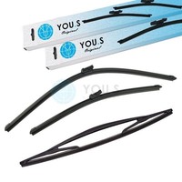 You.S Scheibenwischer SET Vorne+Hinten FüR Renault Trafic III Bus / Kasten JG FG