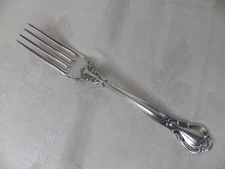 GORHAM CHANTILLY STERLING SILVER LUNCHEON FORK 7" PAT. MARK NO MONOGRAMS