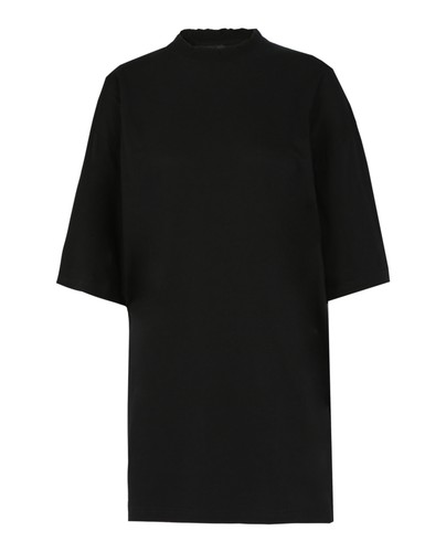 Balenciaga Womens Crewneck Distressed T-Shirt