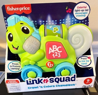 FISHER PRICE Toddler Promote Learning Toy 9+M ABC/123 Color Light Up