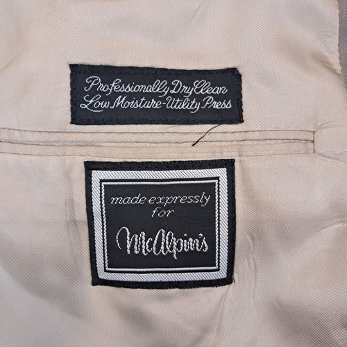 Vintage Christian Dior McAlpins Sportcoat 42R Men Brown Wool Gold Button Blazer - Picture 6 of 12