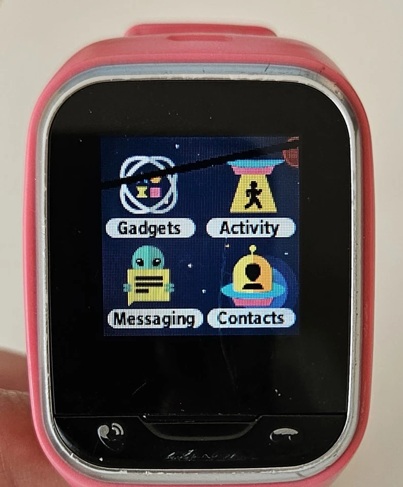 LG Red Gizmo Gadget VC200 Touchscreen GPS Smartwatch! (READ DESCRIPTION!) - Image 4 of 4