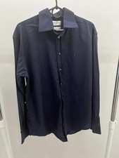 Vintage Yves Saint Laurent Logo Embroidered Button Up Shirt Size M