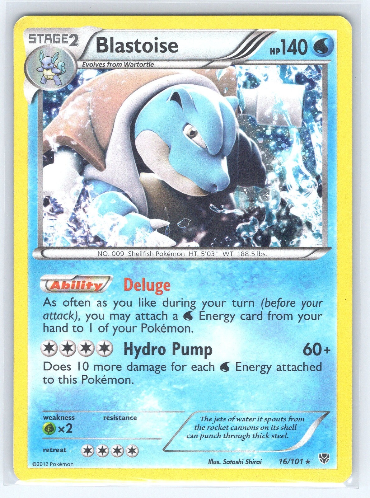 Blastoise - 16/101 (Cosmos Holo) Promo Blister Exclusives 016/101 Holo MP
