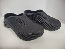 Crocs Echo Clogs Slip On Comfort Waterproof Strap Black M Size 8, W 10
