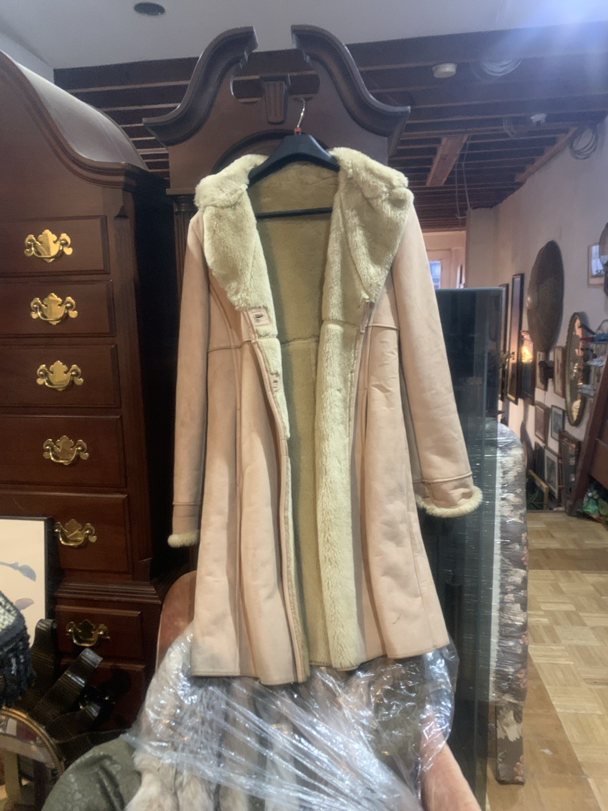 Shearling Women's Coat