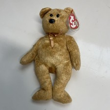 2000 Ty Beanie Baby "Cashew" Retired Teddy Bear