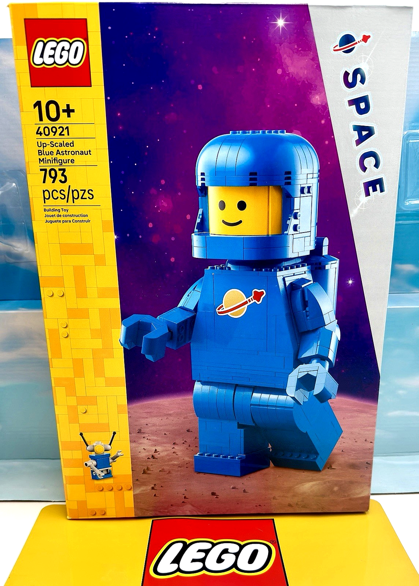 LEGO 40921 Space Up-Scaled Blue Astronaut Minifigure | eBay