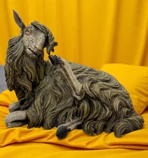 Sheep Animal Backyard Nativity Neapolitan Country Scene 16x11cm Design