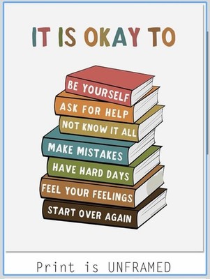 3 Pk Classroom Posters Canvas 16 x24  Teacher Wall Art School Motivational Quote