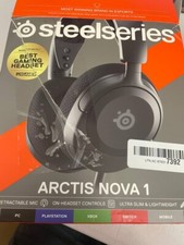 SteelSeries Arctis Nova 1 Multi-System Gaming Headset/Hi-Fi Drivers/360  Spatial