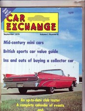 Car Exchange Magazine September 1979 Carlisle and Hershey