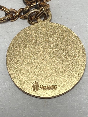 Balfour 30 Years Service US Steel Bracelet 1/10 10k Gold Filled Charm W Orig Box - Picture 5 of 7