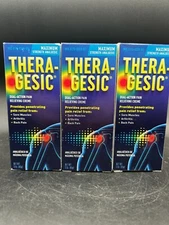 LOT OF 3 - Thera-gesic Maximum Strength Analgesic EXP 8/2026
