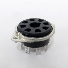 Sylvania (Ampeg) octal tube socket - new old stock - excellent condition