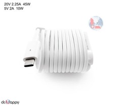 Lot of 3 45W USB-C Type-C Dell AC Adapter Power Supply Charger for P07C8