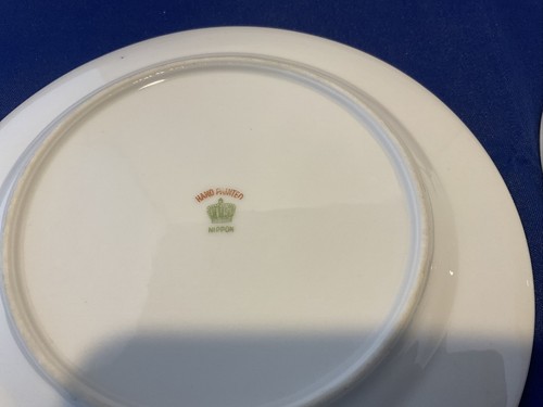 Nippon Hand Painted Luncheon Plate - Picture 6 of 7