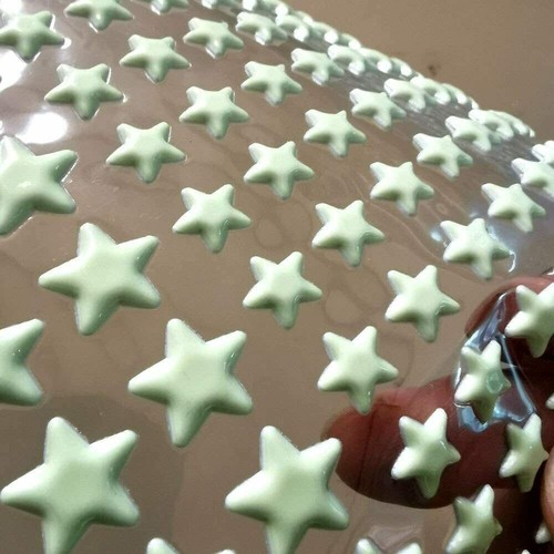 New Glow in The Dark Stars for Ceiling 633 Pcs Realistic 3D Stickers Starry Shin - Picture 2 of 7