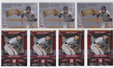 DEREK DIETRICH 2010 Donruss Elite Extra Edition SCHOOL COLORS (7) Card Lot REDS