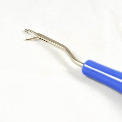 20X Latch Hook (Bent) for Craft Works, Carpets, Rugs, Wigs, Hair Weaves, etc - Picture 2 of 2