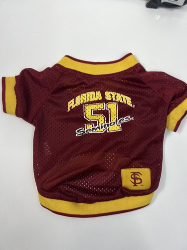Florida State Seminoles #51 Pet Jersey Small