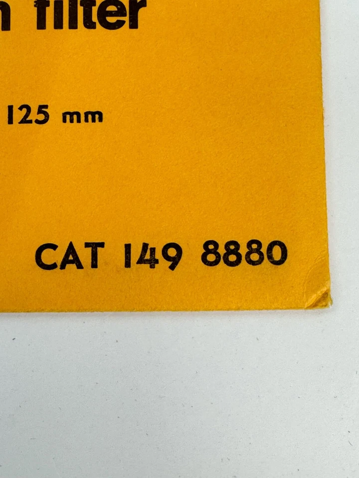 Kodak Wratten 80B Gelatin Filter 149-8880  125x125mm 5x5" Square - NEW Sealed - Image 2 of 4