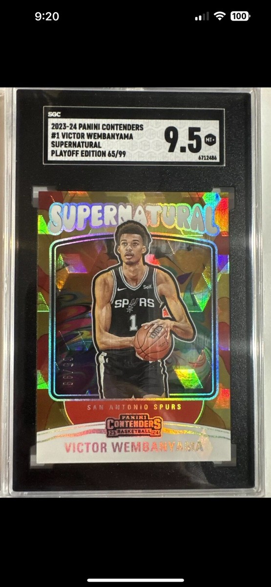99 RC 2023 Supernatural Playoff Edition Victor Wembanyama 
