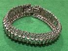 Weiss Vintage Bracelet Rhinestone Baguette